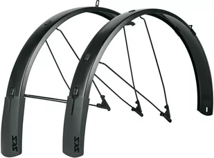 SKS Bluemels Style Mudguard Set 28" 46mm, czarny  2022 Błotniki pełne - Błotniki rowerowe - miniaturka - grafika 1