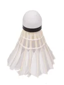 Badminton - Vivo, Lotki do badmintona, C-100, piórowe, biały, 6 szt. - miniaturka - grafika 1