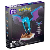 Klocki - MEGA Pokemon, Golbat z ruchem do ustawiania, klocki, 318 elementów - miniaturka - grafika 1