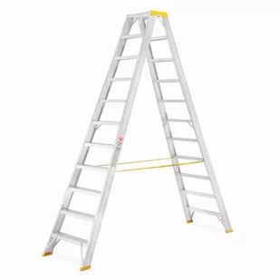 Drabina montażowa dwustronna 9411 ALOSS - wysokość robocza 4,34m - Drabiny - miniaturka - grafika 1