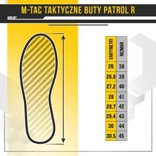 M-Tac - Buty taktyczne Patrol R - Czarne - 30203902 - Odzież taktyczna i umundurowanie - miniaturka - grafika 15