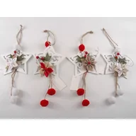 Ozdoby bożonarodzeniowe - Zawieszka gwiazdka 35 cm - miniaturka - grafika 1