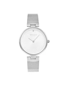 Zegarek Obaku Denmark Zegarek Denmark V256LXCIMC DIAMANT - STEEL - - Zegarki damskie - miniaturka - grafika 1