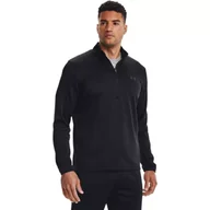 Bluzy sportowe męskie - Bluza męska Under Armour Fleece 1/2 ZIP - miniaturka - grafika 1