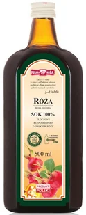 Polska Róża Sok z owoców Róży 100% 500 ml POLROZA5 - Soki i napoje niegazowane - miniaturka - grafika 2