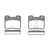 Klocki hamulcowe - RoadHouse Zestaw klocków hamulcowych, hamulce tarczowe 2247.10 - miniaturka - grafika 1