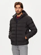Kurtki męskie - Tommy Hilfiger Kurtka zimowa MW0MW37257 Czarny Regular Fit - miniaturka - grafika 1