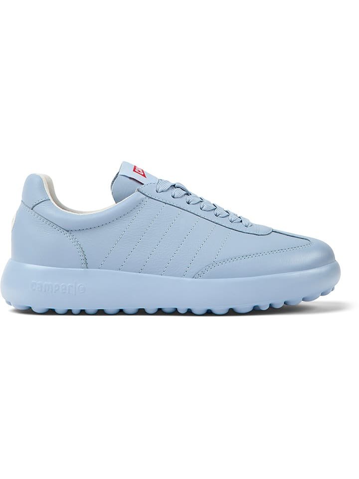 Camper Skórzane sneakersy w kolorze błękitnym
