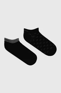 Calvin Klein Skarpetki (2-pack) męskie kolor czarny - Skarpetki męskie - miniaturka - grafika 1