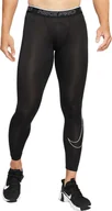 Bielizna sportowa męska - Nike Nike Pro Dri-FIT Tight leginsy 010 : Rozmiar - M - miniaturka - grafika 1