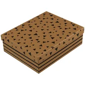 Opakowania i torebki na prezenty - SPARKLEZ Pudełko w trójkąty, rozmiar M - miniaturka - grafika 1