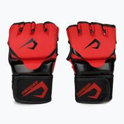 Rękawice bokserskie - Rękawice grapplingowe Overlord X-MMA czerwone - miniaturka - grafika 1