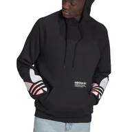 Bluzy sportowe męskie - adidas Adicolor Tricolor Trefoil Hoodie > GN3570 - Adidas - miniaturka - grafika 1