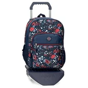 Plecaki - Movom Free Time Plecak z wózkiem Wielobarwny 30x38x12 cms Poliester 13,68L, Wielobarwny, Talla única, Plecak z wózkiem - miniaturka - grafika 1
