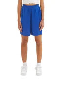 Spodenki damskie - Tom Tailor Szorty w kolorze niebieskim - miniaturka - grafika 1