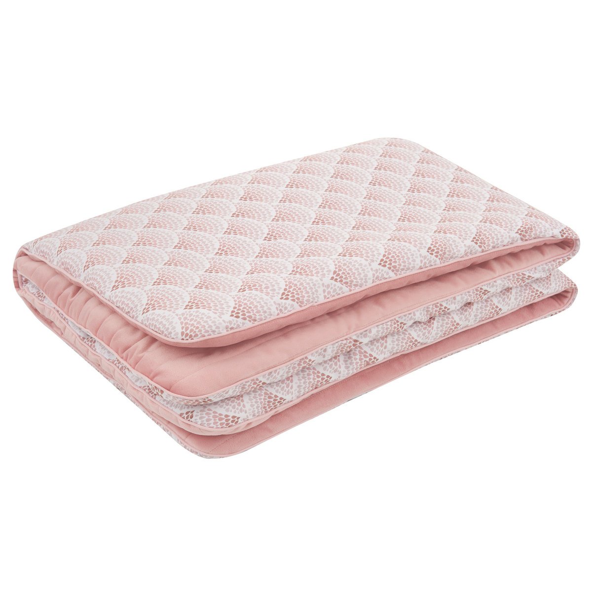 Samiboo Kocyk Mata Różowy z Kroplami 100x75cm