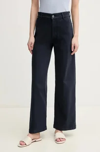 Pepe Jeans jeansy HIGH RISE WIDE CROP TANIA damskie high waist PL211801 - Spodnie damskie - miniaturka - grafika 1