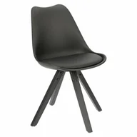 Krzesła - Intesi Lumarko Krzesło norden star square black pp czar ne Fern 2358 - miniaturka - grafika 1