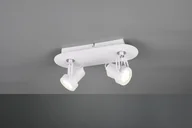 Lampy sufitowe - Trio GOA Biały mat 2xGU10 Spot 800600231 - miniaturka - grafika 1