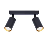 Lampy sufitowe - Brilagi - Oświetlenie punktowe SELE 2xGU10/35W/230V czarne/złote - miniaturka - grafika 1