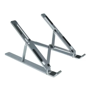 Podstawa pod notebook, z regulacją kąta, srebrny, aluminium, 10 Kg nośność, SWISSTEN - Akcesoria do monitorów - miniaturka - grafika 7