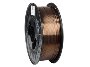 Filament 3DPower PLA SILK 1.75mm Brąz 1kg - Filamenty i akcesoria do drukarek 3D - miniaturka - grafika 1