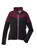 Kurtki damskie - Killtec Damska kurtka softshell ze stójką, pakowana KOS 29 WMN SFTSHLL JCKT, ciemnoszara, 42, 38294-000 - miniaturka - grafika 1
