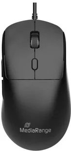 MediaRange Maus 6 Tasten kabelge. USB-C 800-2400 dpi sw - Myszki - miniaturka - grafika 1