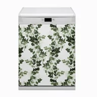 Dekoracje domu - Bluedecor Maskownica na zmywarkę Zielone liście 60x80 - miniaturka - grafika 1