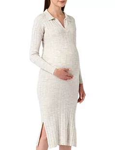 Supermom Damska sukienka Avery Long Sleeve, Ras1202 Oatmeal - P611, 38 - Sukienki - miniaturka - grafika 1