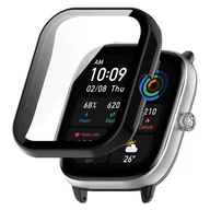Akcesoria do smartwatchy - Etui + Szkło 2W1 Do Xiaomi Amazfit Gts 4 Czarne - miniaturka - grafika 1