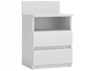 Szafka Nocna Malwa M1 Biel - Szafki nocne - miniaturka - grafika 1