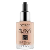 Podkłady do twarzy - Catrice HD Liquid Coverage podkład w płynie 020 Rose Beige 30ml - miniaturka - grafika 1