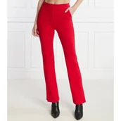 Spodnie damskie - Karl Lagerfeld Spodnie cygaretki | Straight fit - miniaturka - grafika 1