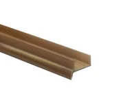 Meble modułowe i akcesoria - Uszczelka Cokołu Cokołowa Listwa BRĄZ 18mm 150cm - miniaturka - grafika 1