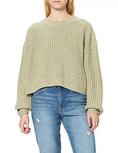 Bluzy damskie - Urban Classics Ladies Wide Oversize Sweater Bluza Kobiety , softsalvia , 5XL - grafika 1