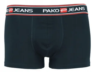 Bokserki majtki męskie bawełna MILTON granat L - Majtki męskie - miniaturka - grafika 1