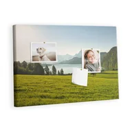 Tablice i flipcharty - Kolorowy Organizer - Tablica Korkowa z Pinezkami - Góry pole 60x40 cm - miniaturka - grafika 1
