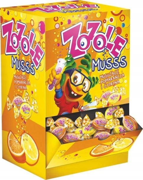 Zozole cukierki pomarańcza cytryna 2,5kg