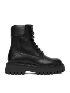 G-Star Raw Trapery EO-AYSE-8093-25 Czarny - Botki damskie - miniaturka - grafika 1