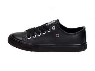 Big Star Czarne trampki damskie V274871SS20 - Trampki damskie - miniaturka - grafika 1