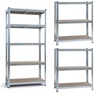 Szafy i regały magazynowe - Regał magazynowy warsztatowy metalowy HD4000 150x75x30 - miniaturka - grafika 1