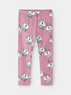 Legginsy - NAME IT Legginsy 13233941 Różowy Regular Fit - miniaturka - grafika 1