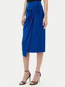 Spódnice - Rinascimento Spódnica midi CFC0123489003 Niebieski Regular Fit - miniaturka - grafika 1