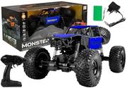 Zabawki zdalnie sterowane - Import LEANToys Auto Zdalnie Sterowane Monster Truck na resorach - miniaturka - grafika 1