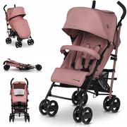 Wózki dziecięce - Euro-cart Wózek spacerowy EZZO Rose 3790 - miniaturka - grafika 1