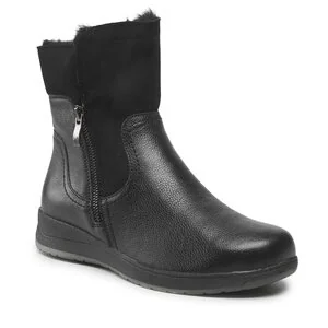 Botki Caprice - 9-26352-29 Black Nappa 022 - Botki damskie - miniaturka - grafika 1