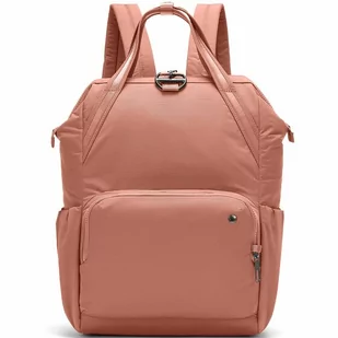 Pacsafe Citysafe CX City Backpack RFID 39 cm przegroda na laptopa econyl rose - Torby na laptopy - miniaturka - grafika 1