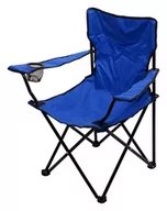 Fotele i krzesła ogrodowe - Cattara Campingowe krzesło składane BARI - niebieskie - miniaturka - grafika 1