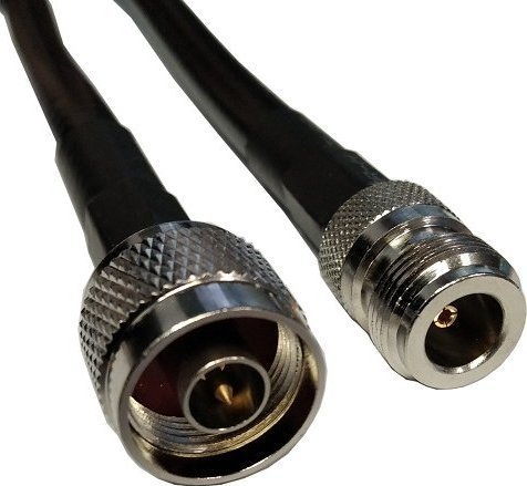 Hismart Kabelis LMR-400, 5m, N-male į RP-SMA-male